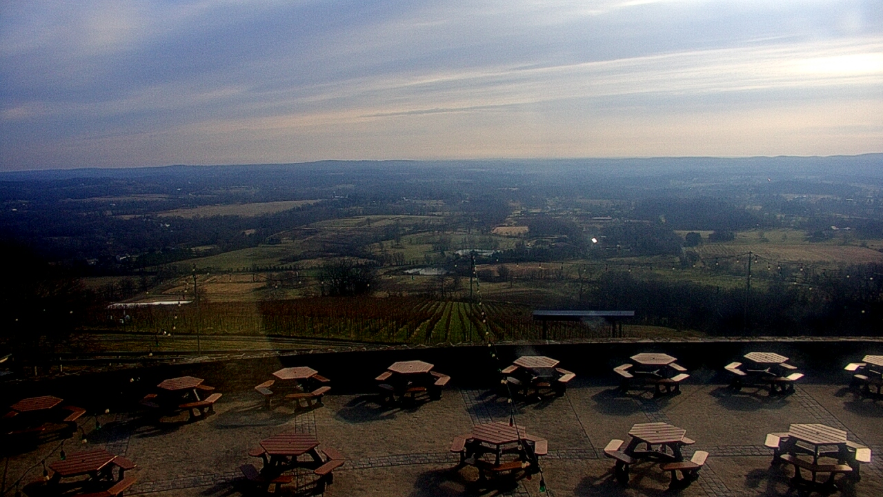 Thumbnail for current weather camera view from Dirt Farm Brewing in Bluemont, Virginia