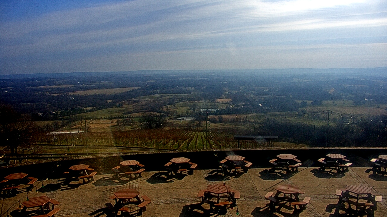 Thumbnail for current weather camera view from Dirt Farm Brewing in Bluemont, Virginia