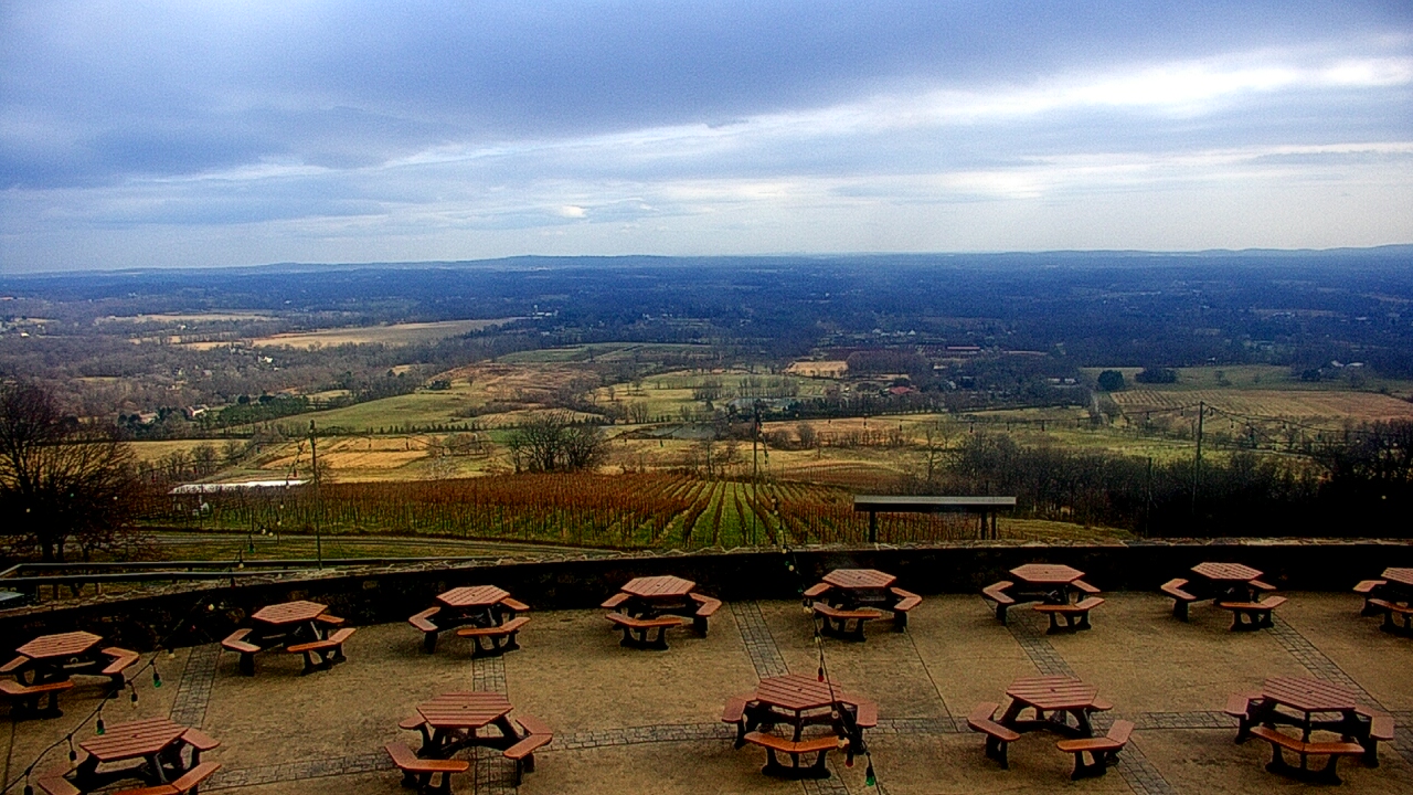 Thumbnail for current weather camera view from Dirt Farm Brewing in Bluemont, Virginia