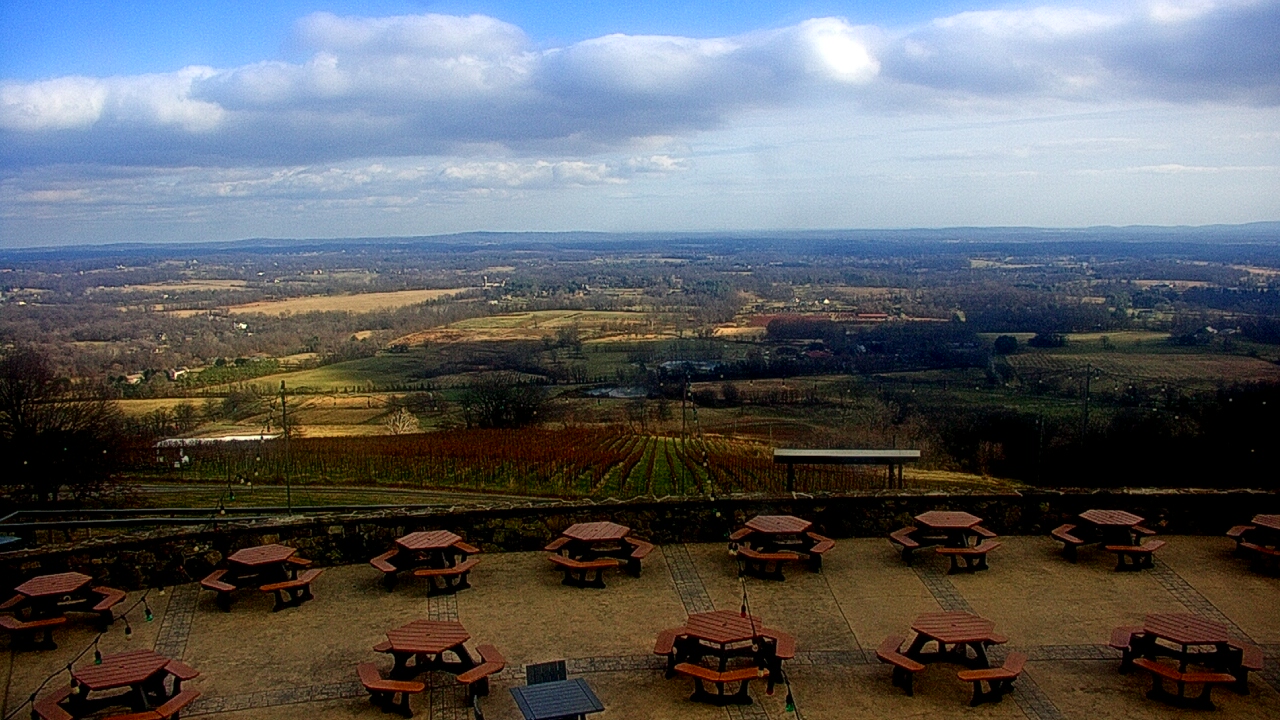 Thumbnail for current weather camera view from Dirt Farm Brewing in Bluemont, Virginia