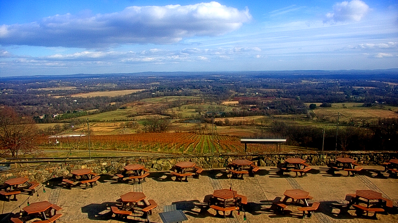 Thumbnail for current weather camera view from Dirt Farm Brewing in Bluemont, Virginia