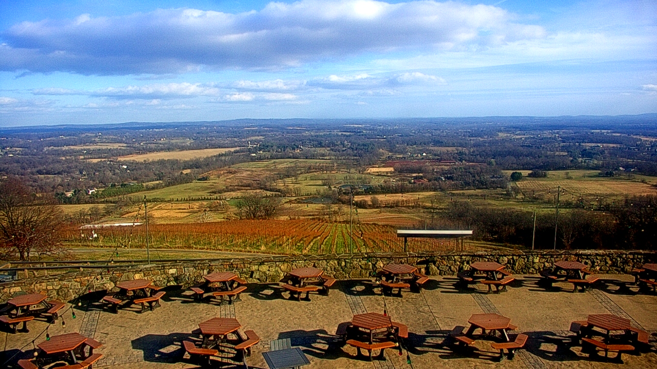 Thumbnail for current weather camera view from Dirt Farm Brewing in Bluemont, Virginia