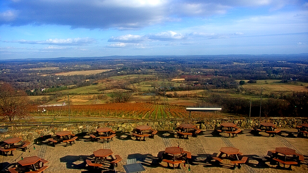 Thumbnail for current weather camera view from Dirt Farm Brewing in Bluemont, Virginia