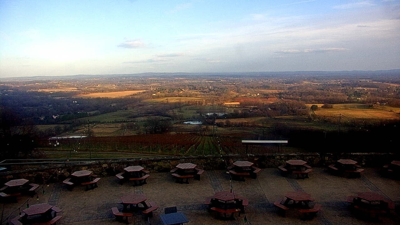 Thumbnail for current weather camera view from Dirt Farm Brewing in Bluemont, Virginia