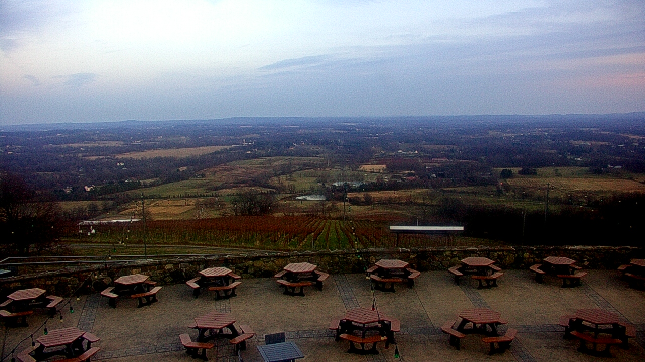 Thumbnail for current weather camera view from Dirt Farm Brewing in Bluemont, Virginia
