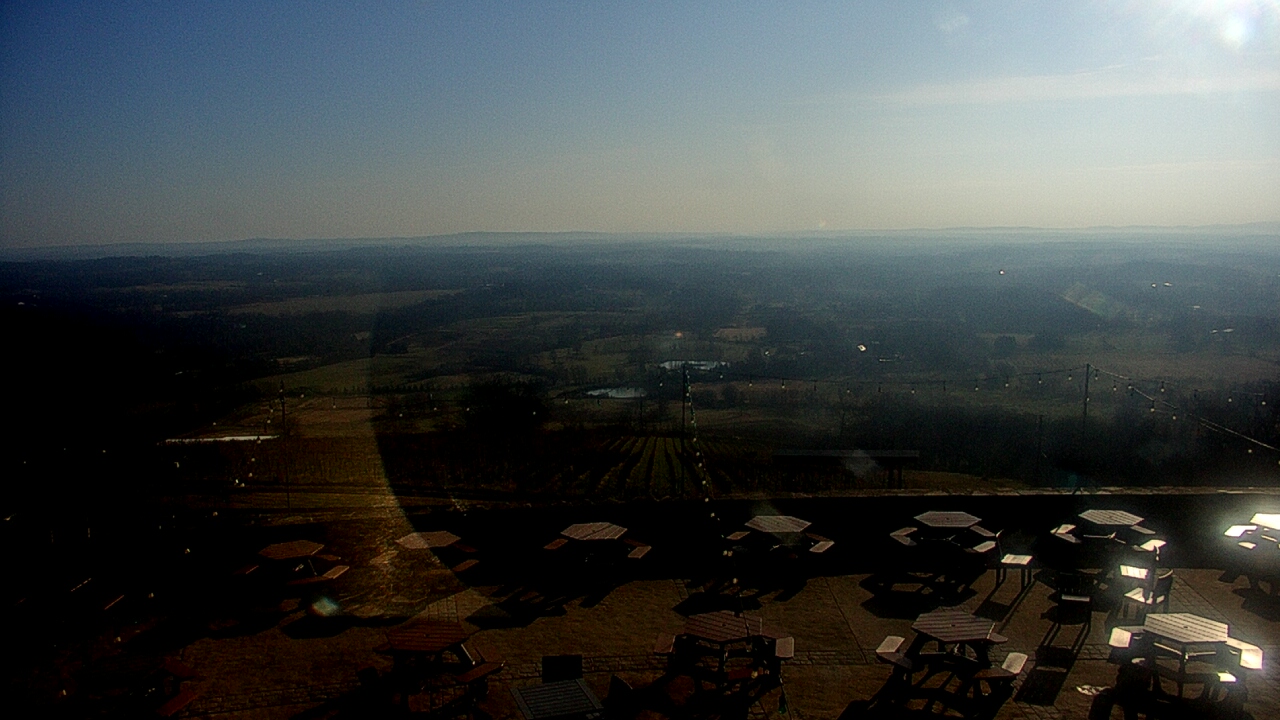 Thumbnail for current weather camera view from Dirt Farm Brewing in Bluemont, Virginia