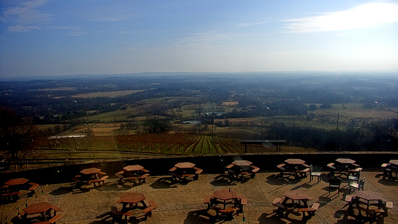 Thumbnail for current weather camera view from Dirt Farm Brewing in Bluemont, Virginia