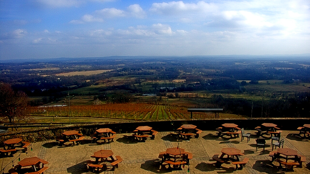 Thumbnail for current weather camera view from Dirt Farm Brewing in Bluemont, Virginia