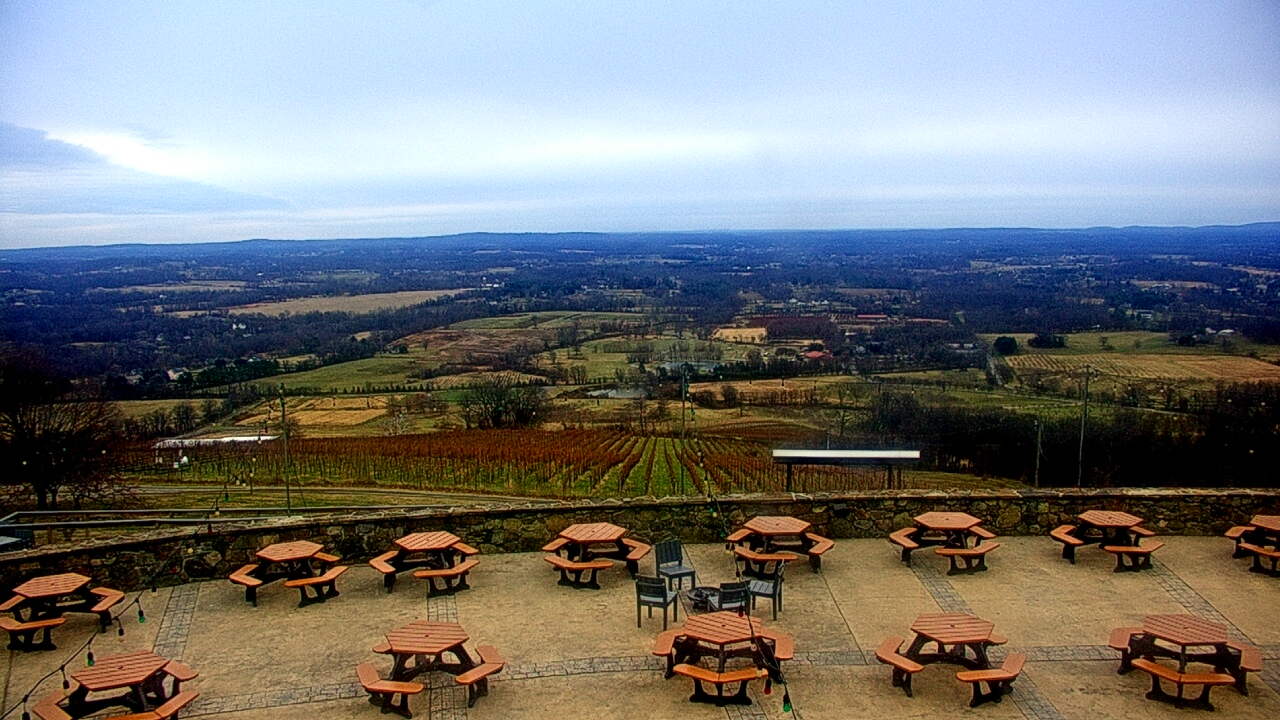 Thumbnail for current weather camera view from Dirt Farm Brewing in Bluemont, Virginia