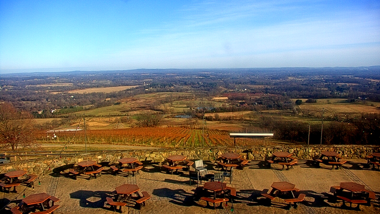 Thumbnail for current weather camera view from Dirt Farm Brewing in Bluemont, Virginia