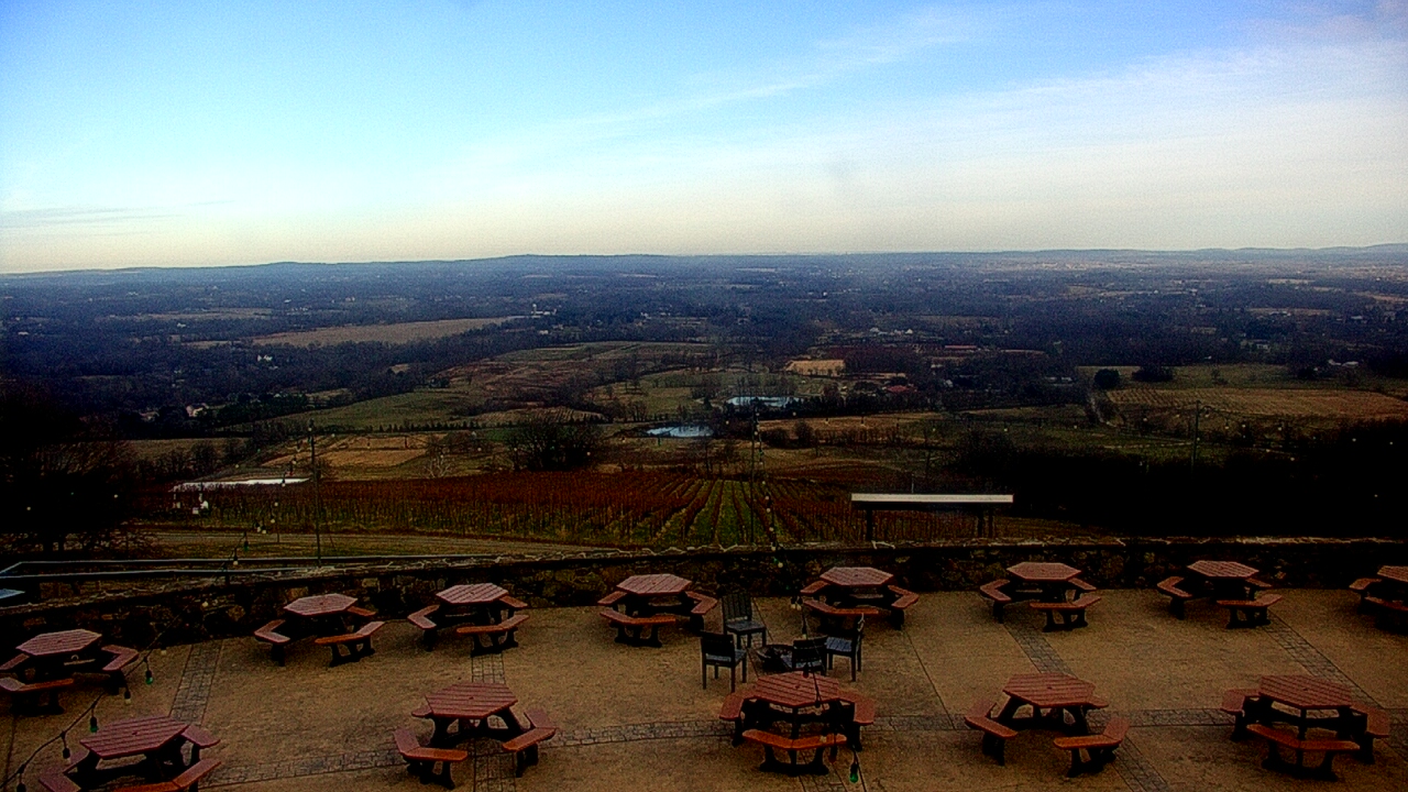 Thumbnail for current weather camera view from Dirt Farm Brewing in Bluemont, Virginia