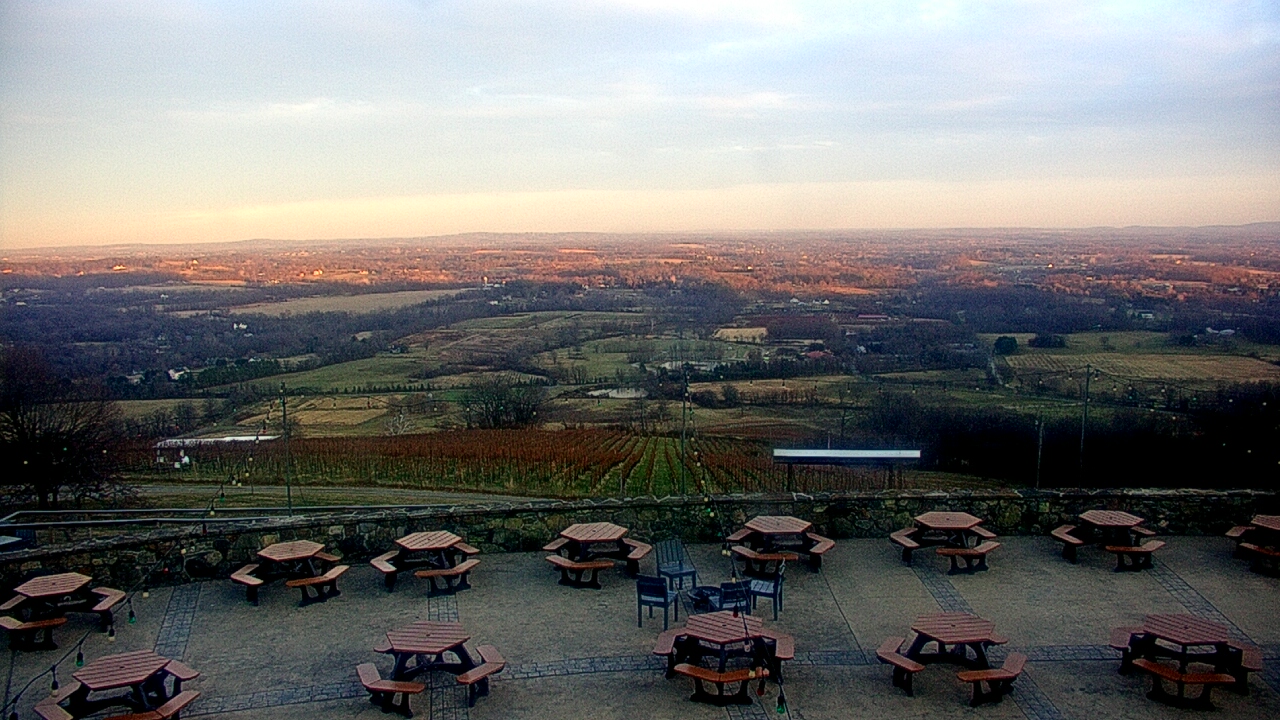 Thumbnail for current weather camera view from Dirt Farm Brewing in Bluemont, Virginia