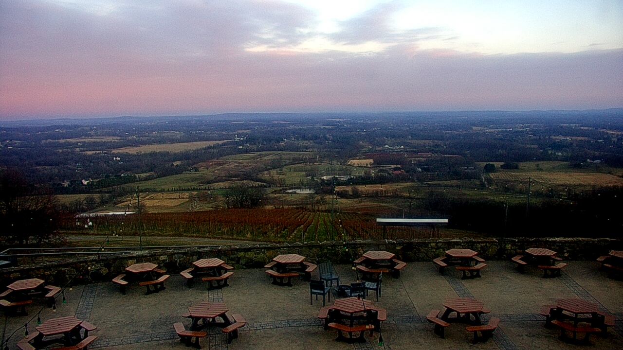 Thumbnail for current weather camera view from Dirt Farm Brewing in Bluemont, Virginia