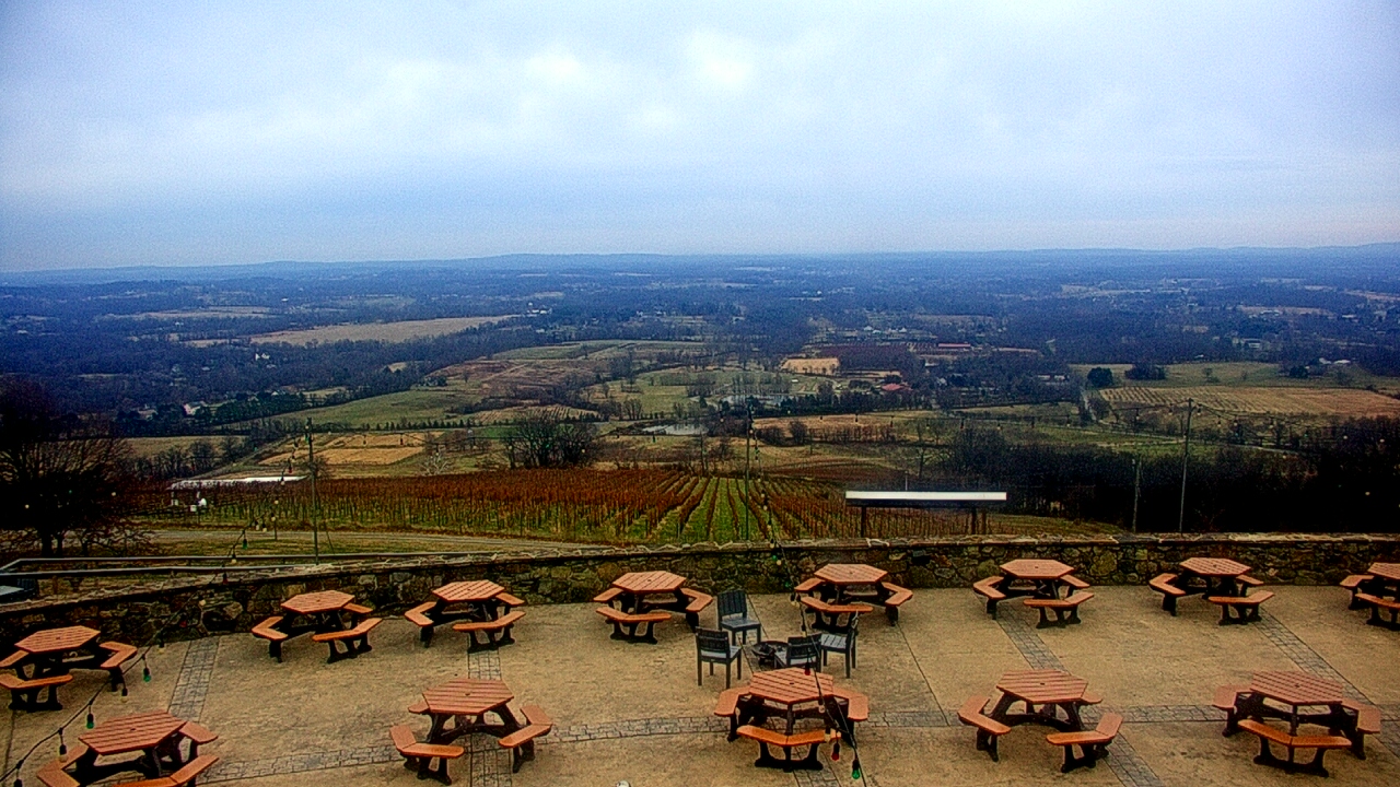 Thumbnail for current weather camera view from Dirt Farm Brewing in Bluemont, Virginia