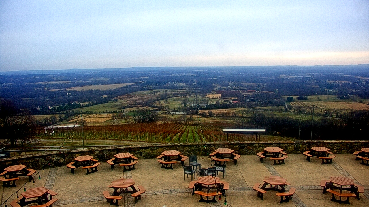 Thumbnail for current weather camera view from Dirt Farm Brewing in Bluemont, Virginia