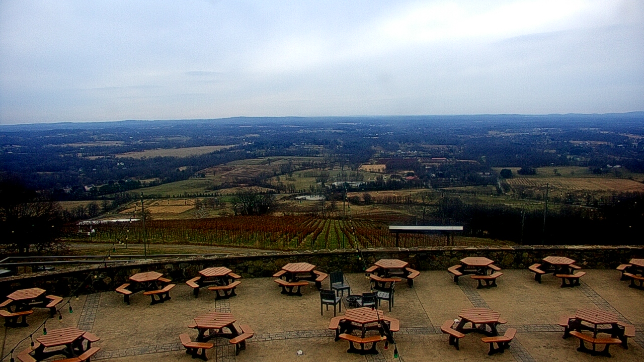 Thumbnail for current weather camera view from Dirt Farm Brewing in Bluemont, Virginia