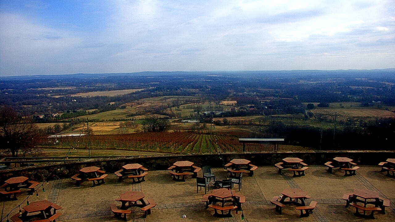 Thumbnail for current weather camera view from Dirt Farm Brewing in Bluemont, Virginia
