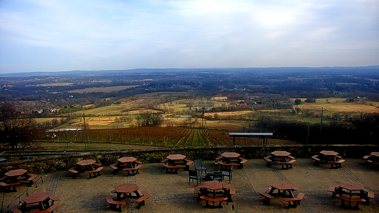 Thumbnail for current weather camera view from Dirt Farm Brewing in Bluemont, Virginia