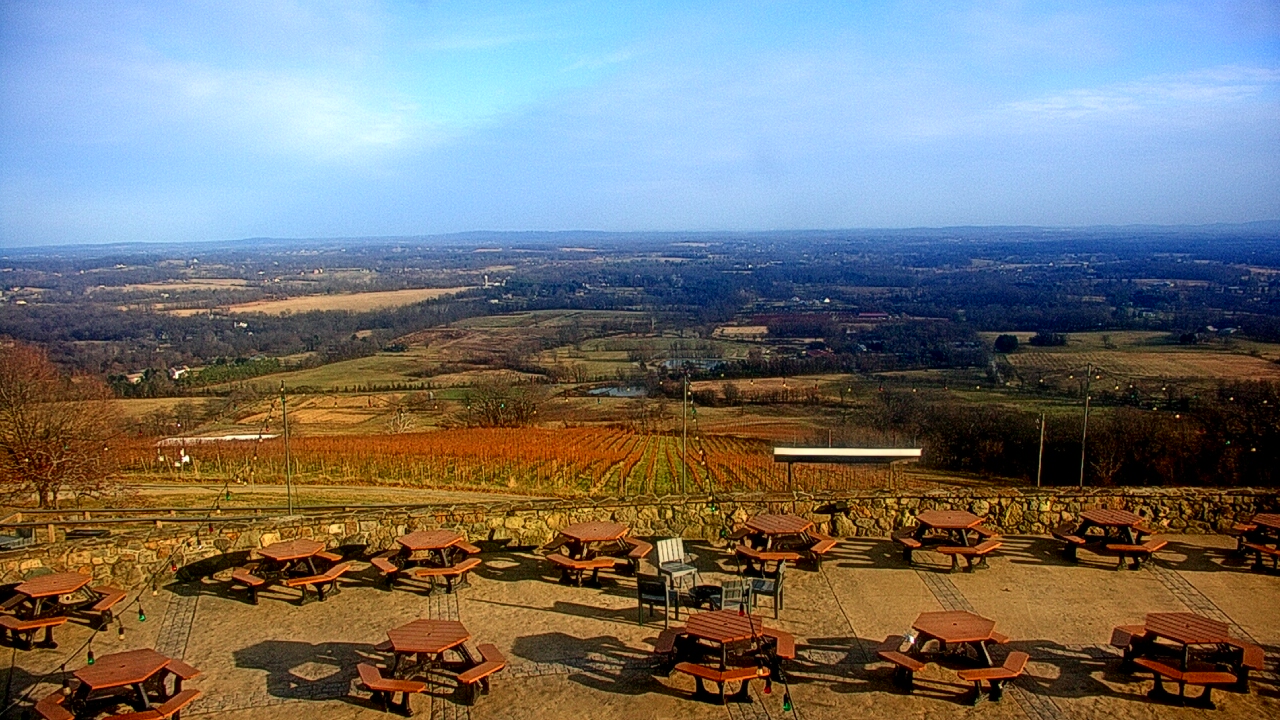 Thumbnail for current weather camera view from Dirt Farm Brewing in Bluemont, Virginia