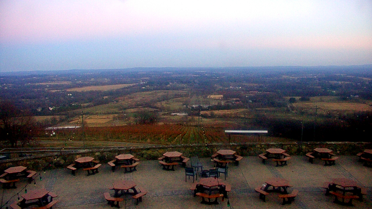 Thumbnail for current weather camera view from Dirt Farm Brewing in Bluemont, Virginia