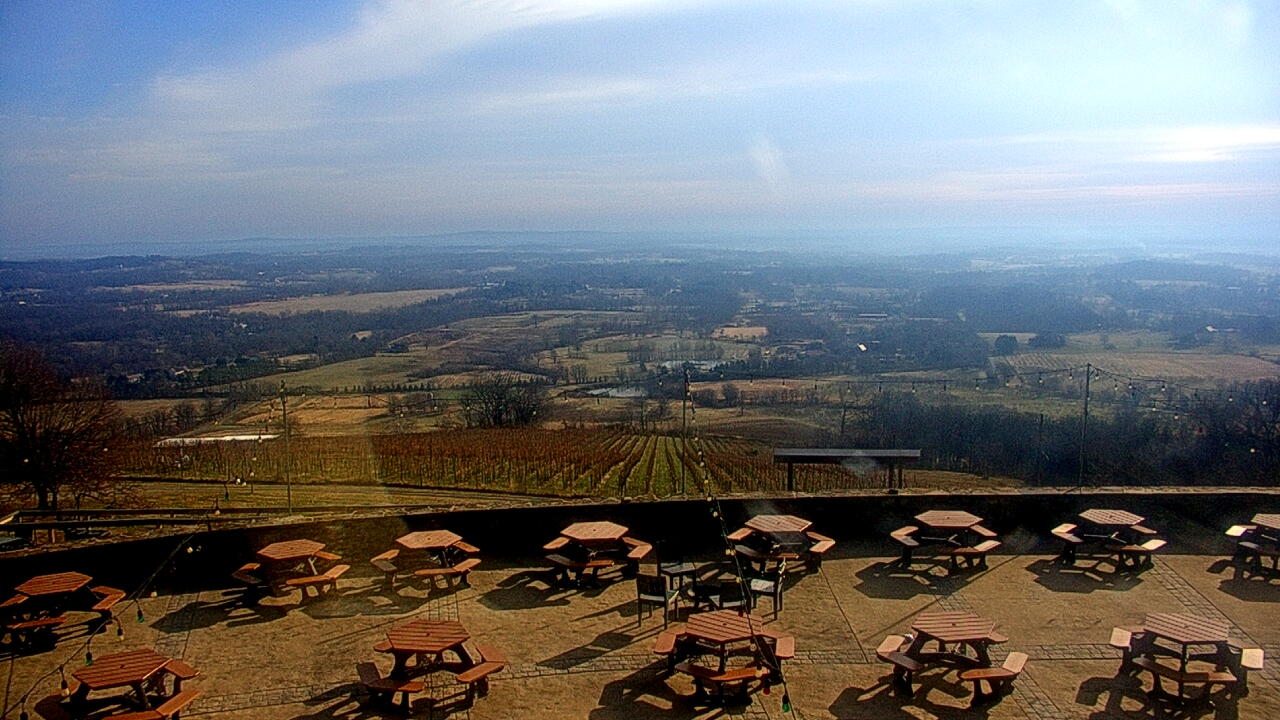 Thumbnail for current weather camera view from Dirt Farm Brewing in Bluemont, Virginia