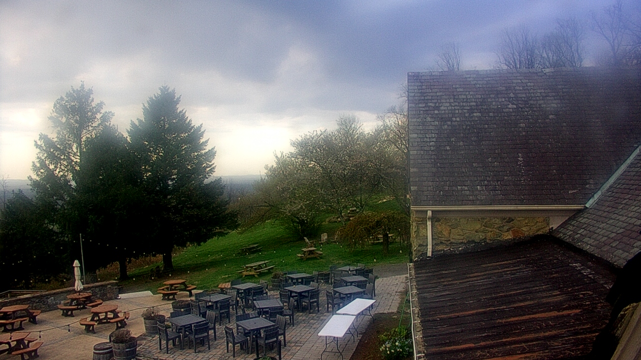 Thumbnail for current weather camera view from Dirt Farm Brewing in Bluemont, Virginia