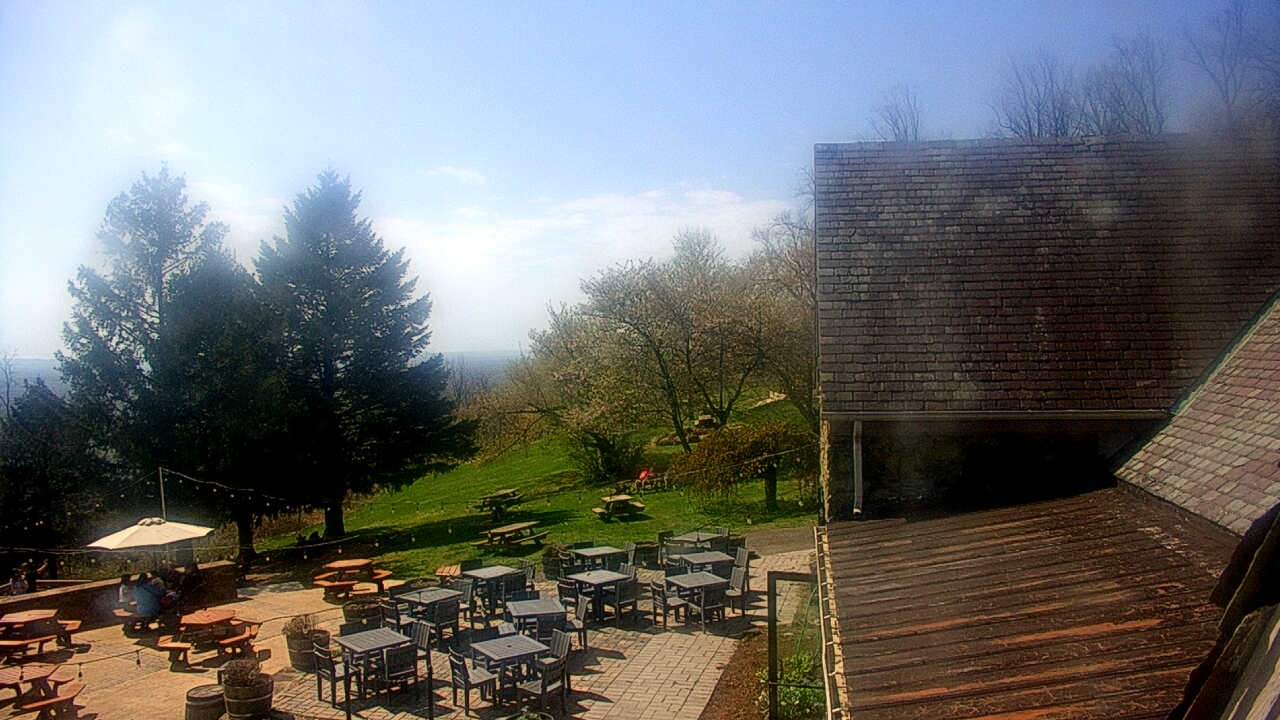 Thumbnail for current weather camera view from Dirt Farm Brewing in Bluemont, Virginia