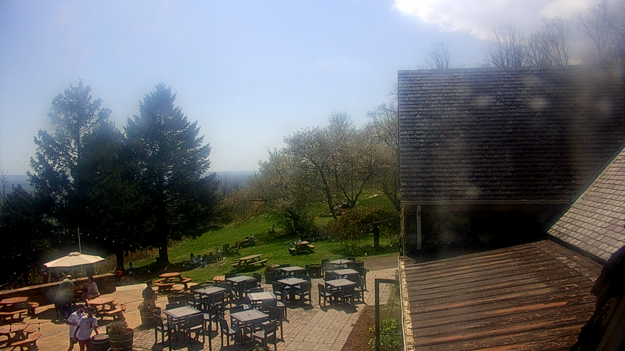 Thumbnail for current weather camera view from Dirt Farm Brewing in Bluemont, Virginia