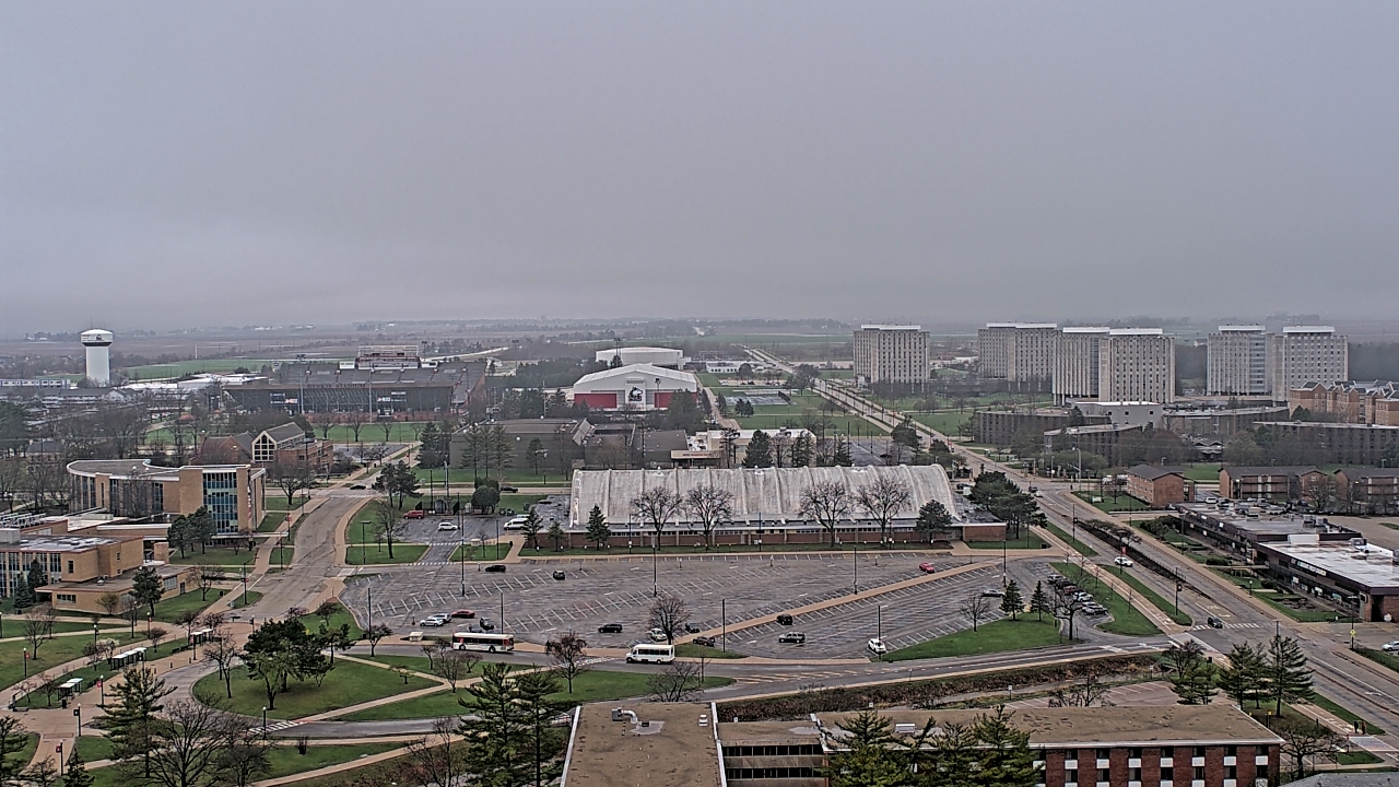 Thumbnail for current weather camera view from Northern Illinois University in DeKalb, Illinois