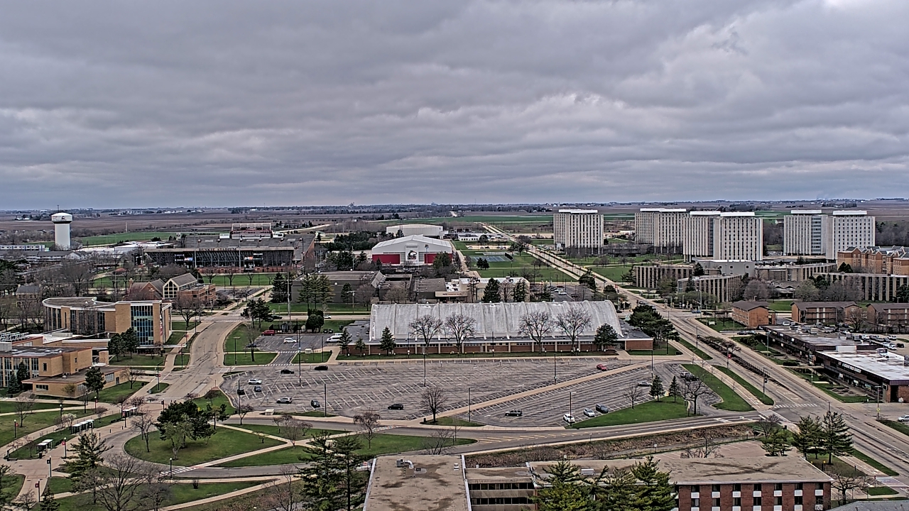 Thumbnail for current weather camera view from Northern Illinois University in DeKalb, Illinois