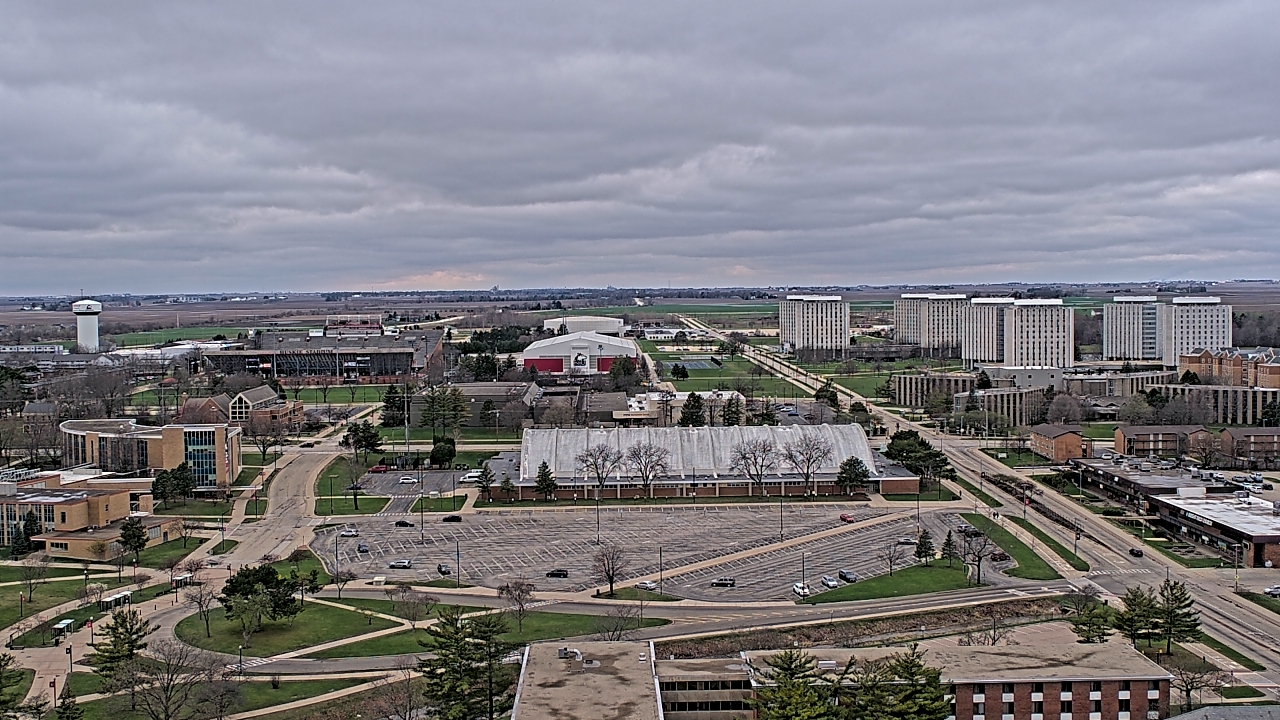 Thumbnail for current weather camera view from Northern Illinois University in DeKalb, Illinois