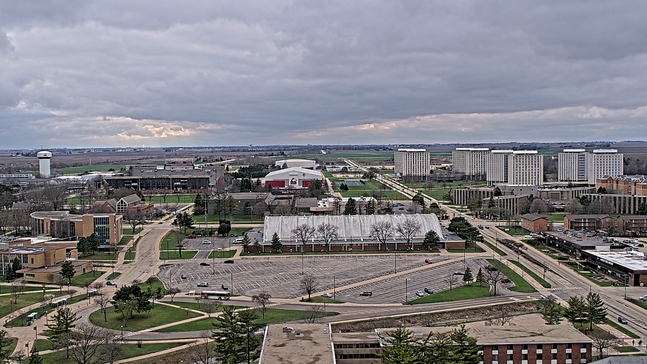 Thumbnail for current weather camera view from Northern Illinois University in DeKalb, Illinois