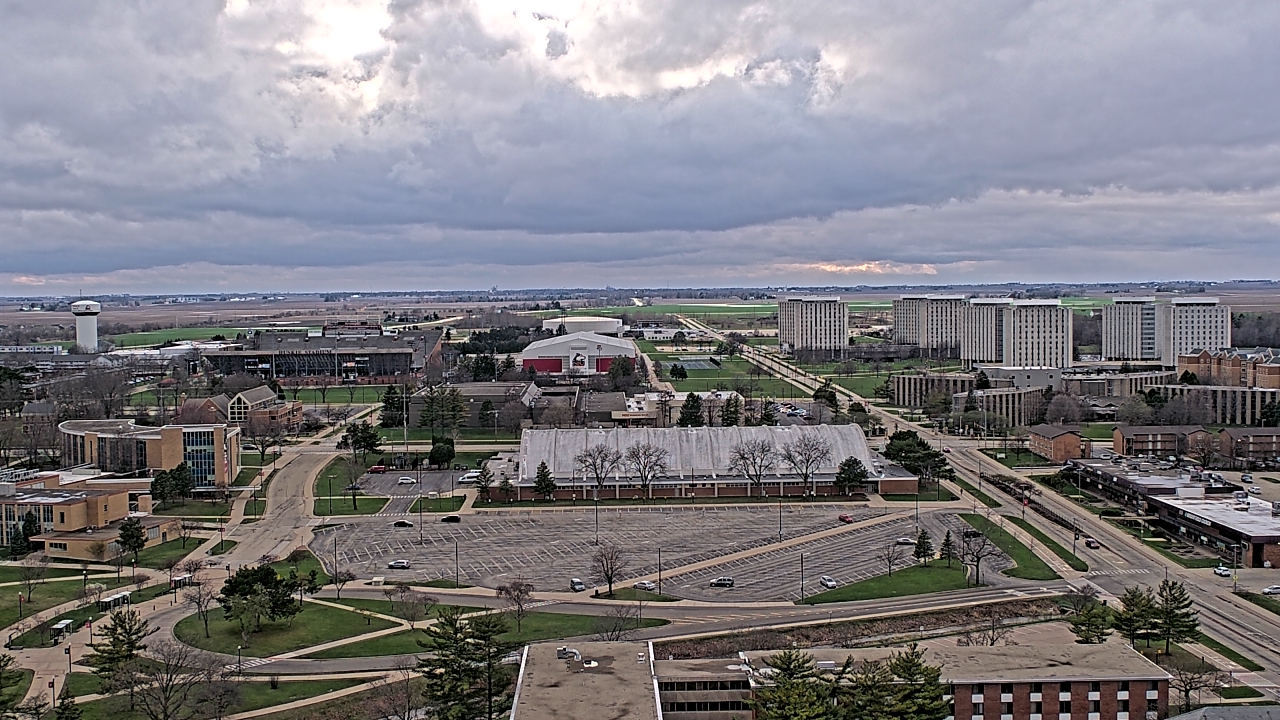 Thumbnail for current weather camera view from Northern Illinois University in DeKalb, Illinois