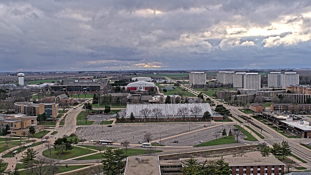 Thumbnail for current weather camera view from Northern Illinois University in DeKalb, Illinois
