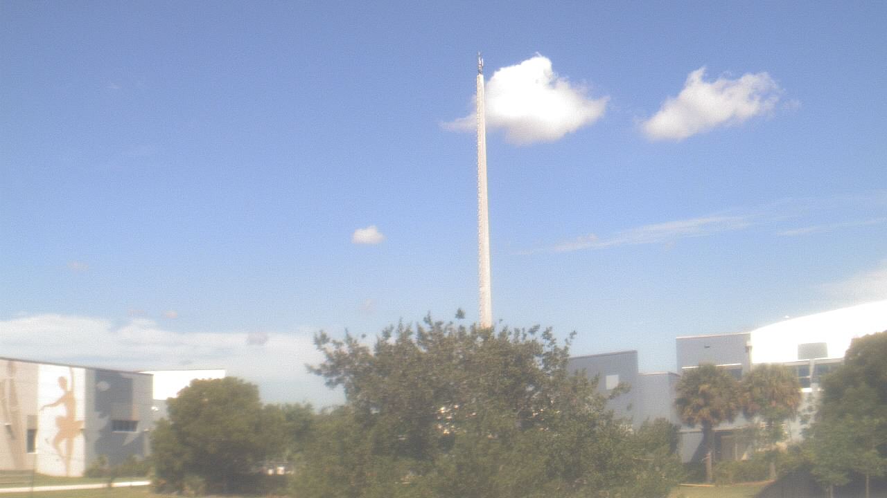 Thumbnail for current weather camera view from Plumosa School of the Arts in Delray Beach, Florida
