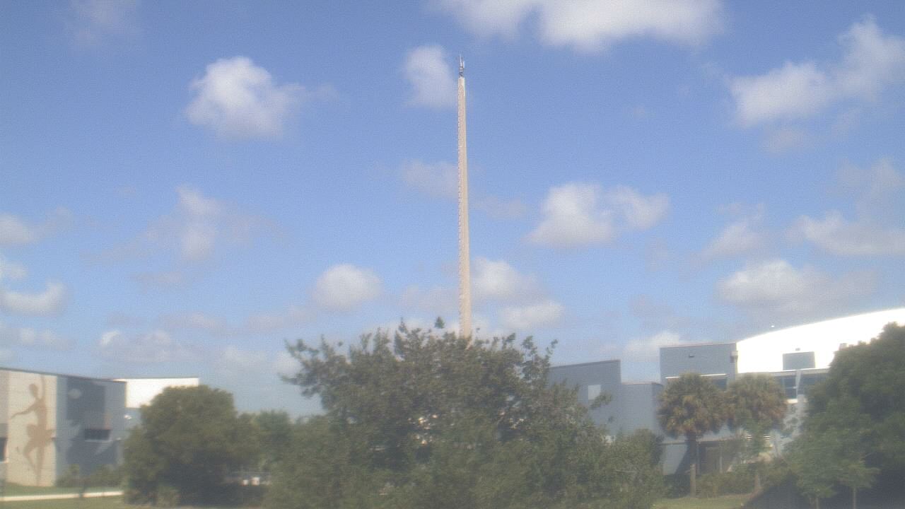 Thumbnail for current weather camera view from Plumosa School of the Arts in Delray Beach, Florida
