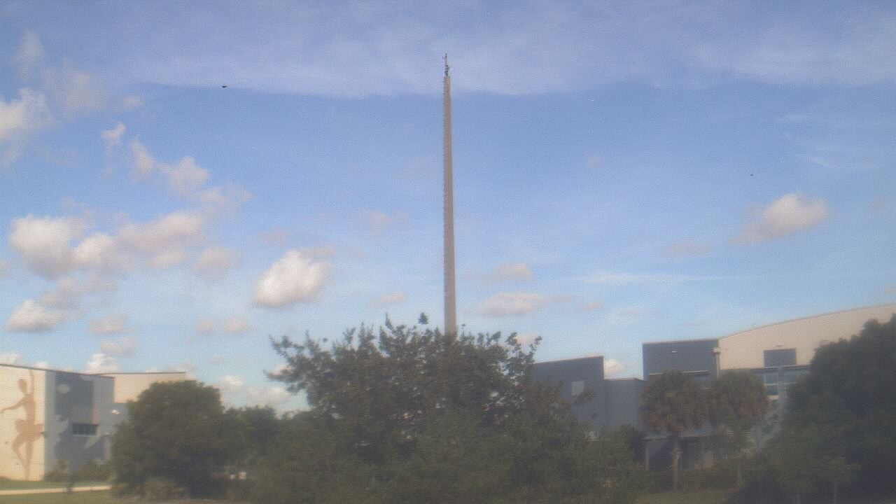 Thumbnail for current weather camera view from Plumosa School of the Arts in Delray Beach, Florida