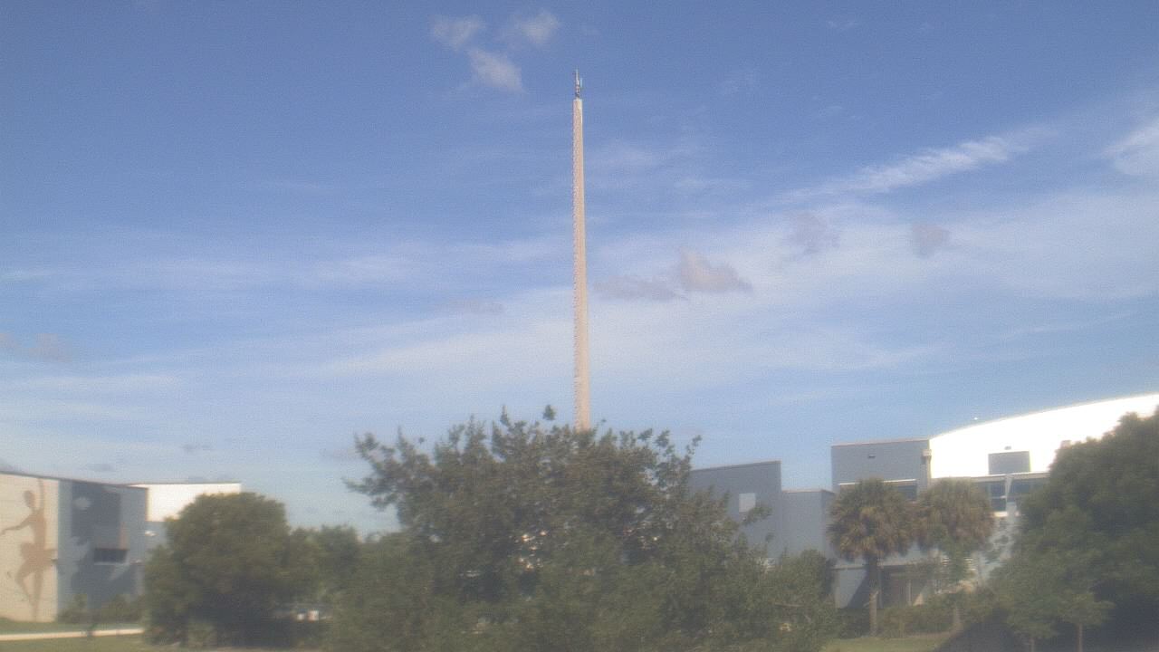 Thumbnail for current weather camera view from Plumosa School of the Arts in Delray Beach, Florida