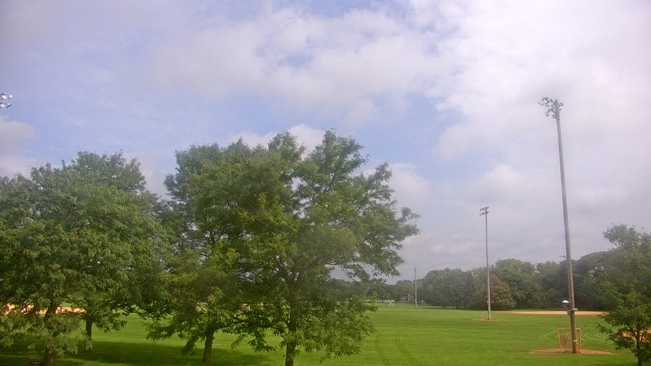 Thumbnail for current weather camera view from Caruso Middle School in Deerfield, Illinois