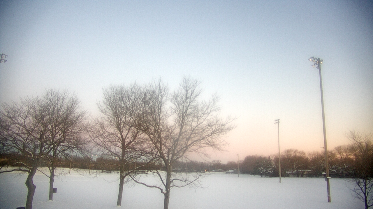 Thumbnail for current weather camera view from Caruso Middle School in Deerfield, Illinois