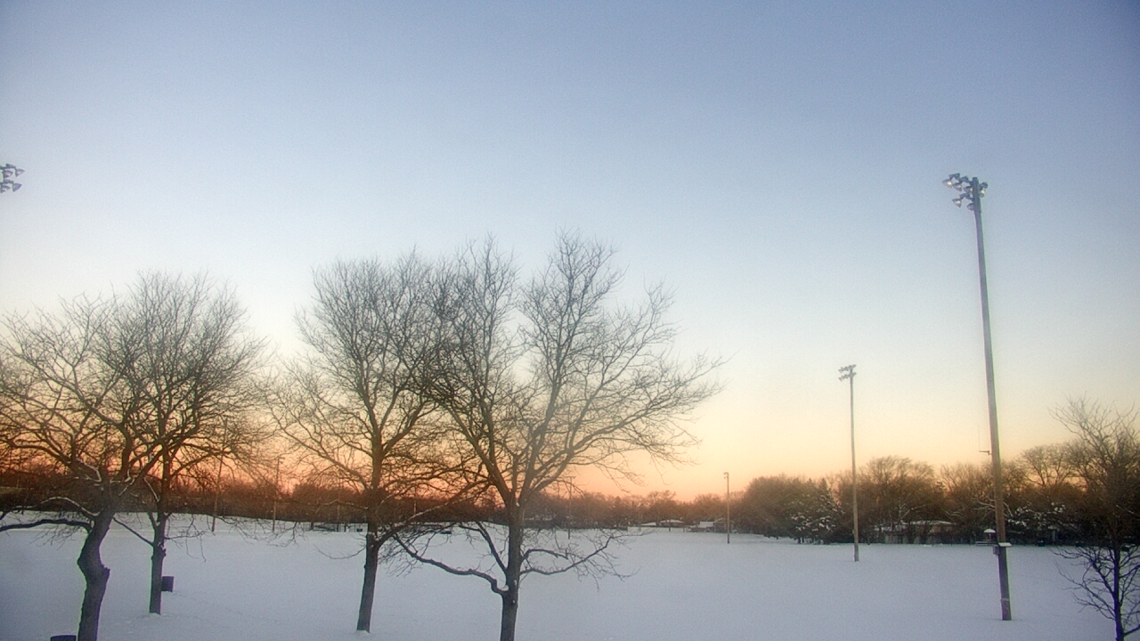 Thumbnail for current weather camera view from Caruso Middle School in Deerfield, Illinois