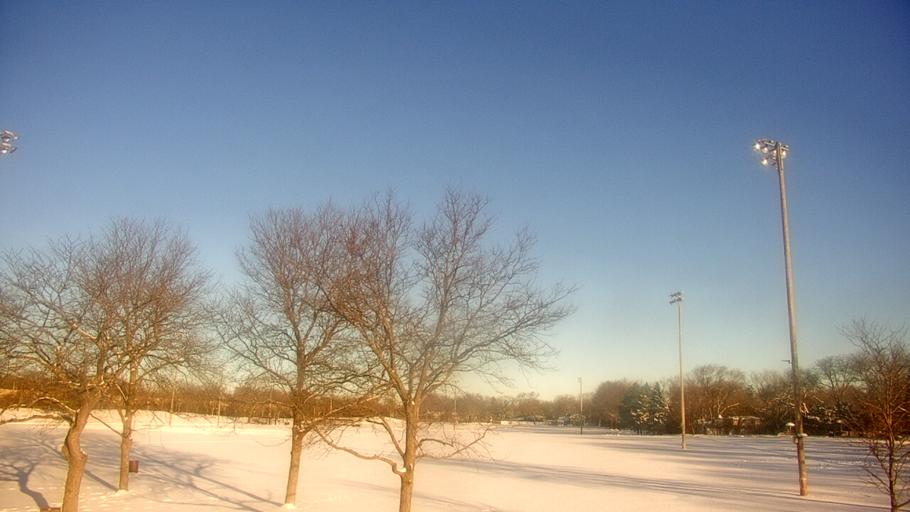 Thumbnail for current weather camera view from Caruso Middle School in Deerfield, Illinois
