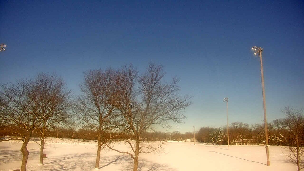 Thumbnail for current weather camera view from Caruso Middle School in Deerfield, Illinois