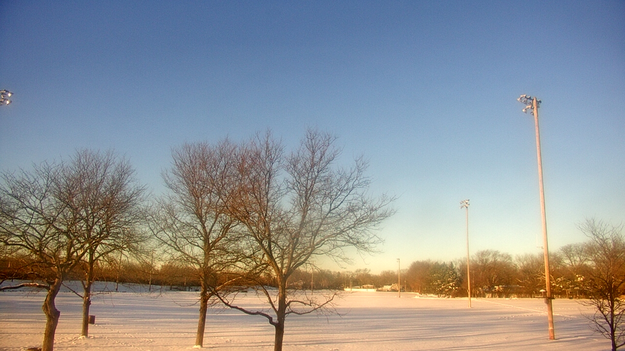 Thumbnail for current weather camera view from Caruso Middle School in Deerfield, Illinois