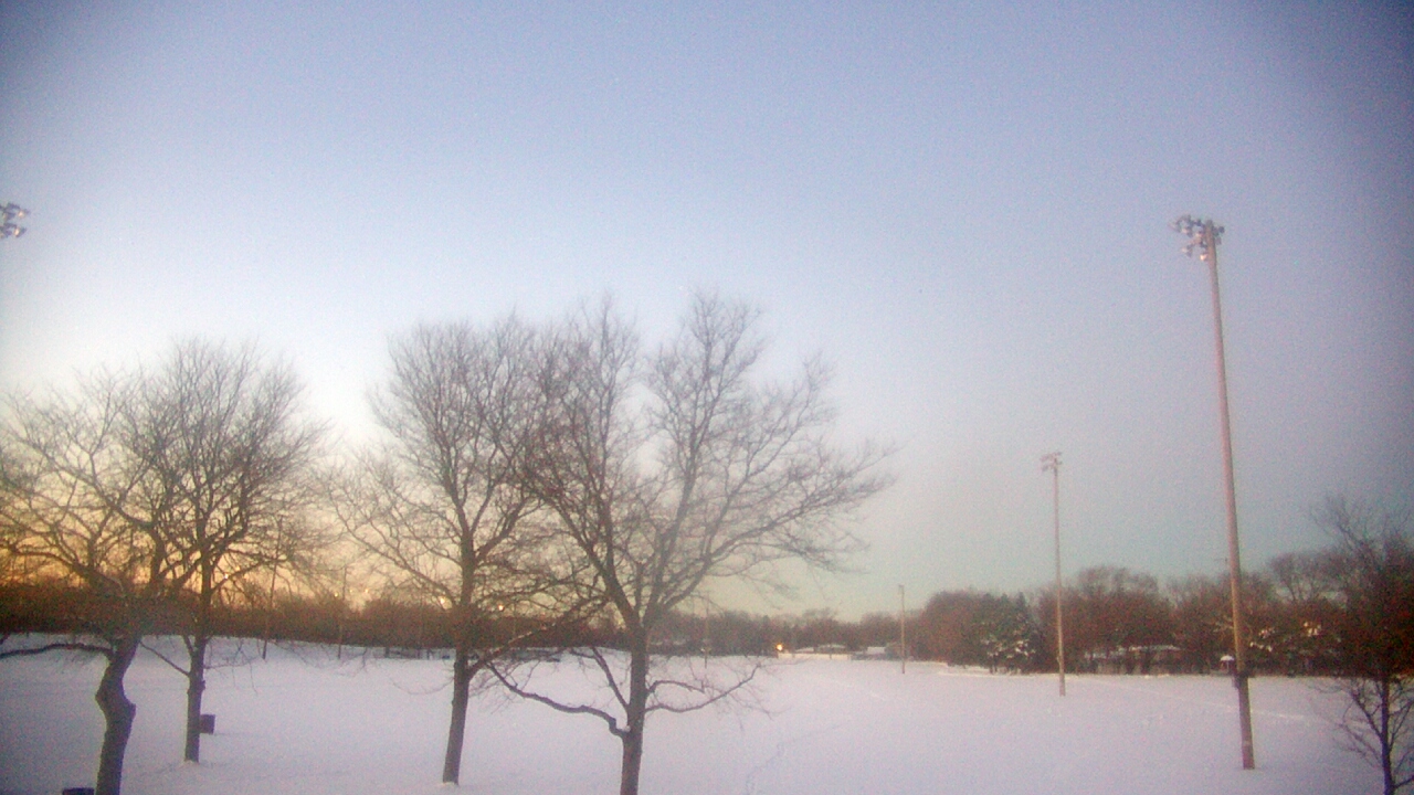 Thumbnail for current weather camera view from Caruso Middle School in Deerfield, Illinois