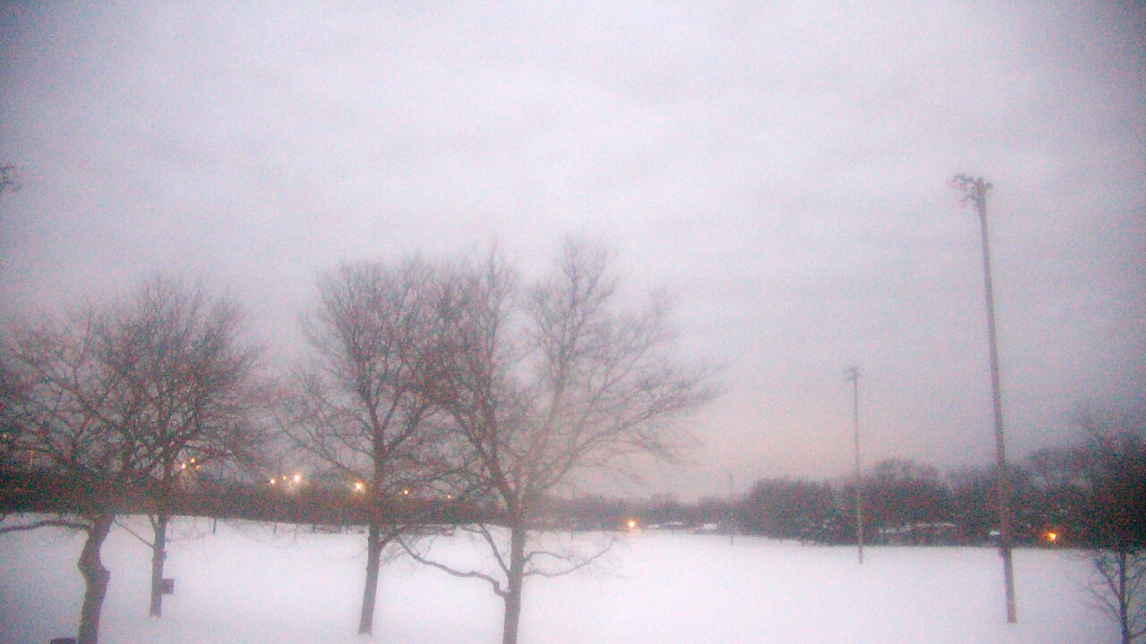 Thumbnail for current weather camera view from Caruso Middle School in Deerfield, Illinois