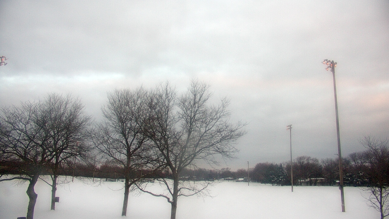 Thumbnail for current weather camera view from Caruso Middle School in Deerfield, Illinois