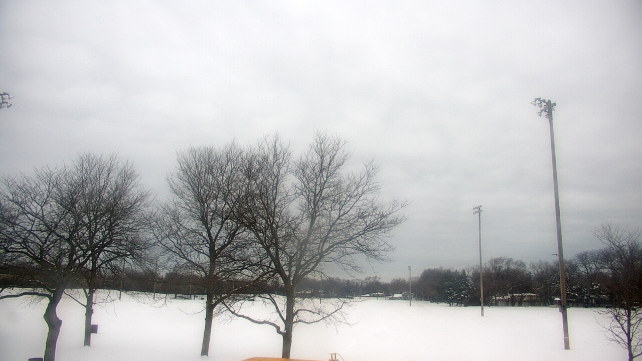 Thumbnail for current weather camera view from Caruso Middle School in Deerfield, Illinois