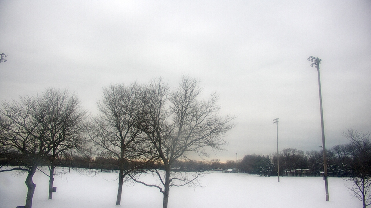 Thumbnail for current weather camera view from Caruso Middle School in Deerfield, Illinois