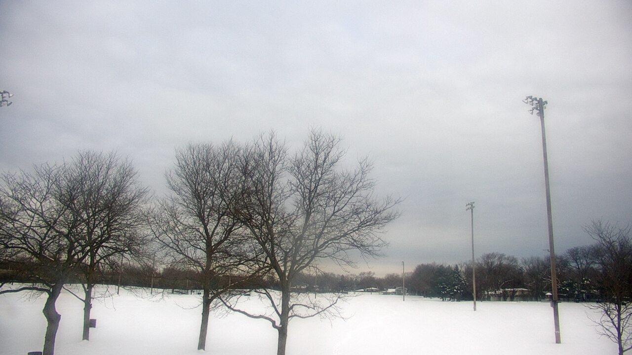 Thumbnail for current weather camera view from Caruso Middle School in Deerfield, Illinois
